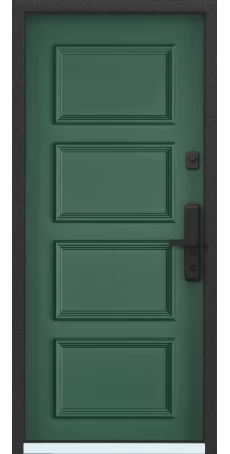 Дверь Cyber CBR-12 ЛКП Зелёный изумруд